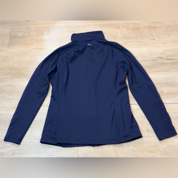 Alo Yoga Women’s Kata Full Zip Mesh Sleeves Jacket Size Large - Picture 7 of 8